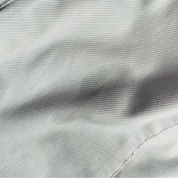 Joseph Abboud Mens Dress Shirt Long Sleeve Shirt Silver Mens Size 17.5 - Picture 10 of 10